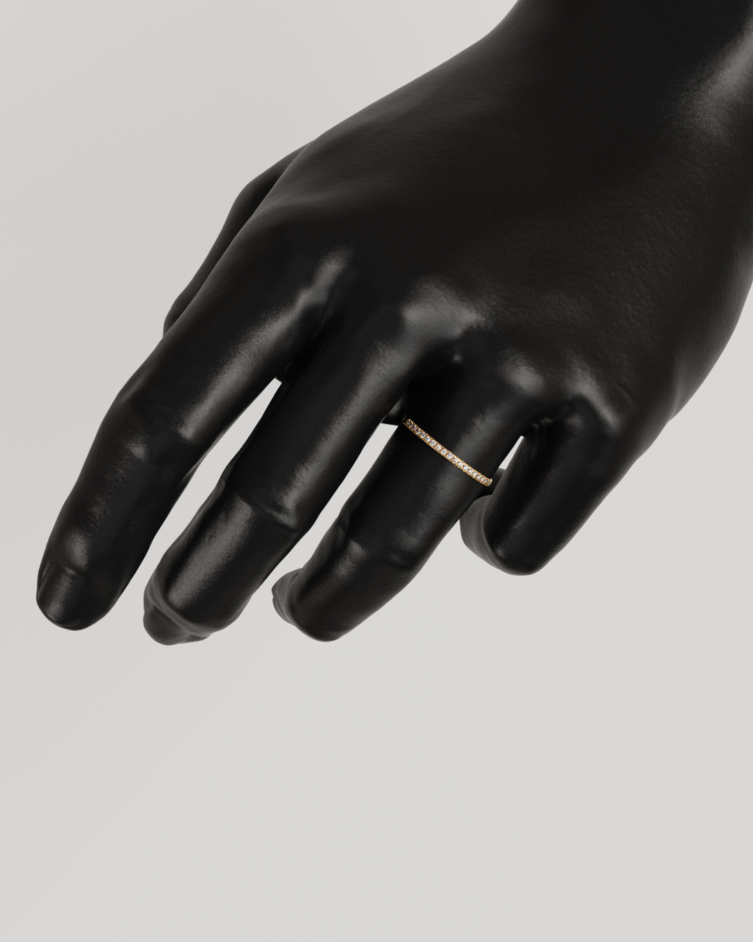 Anillo Gleam oro rosado 18K