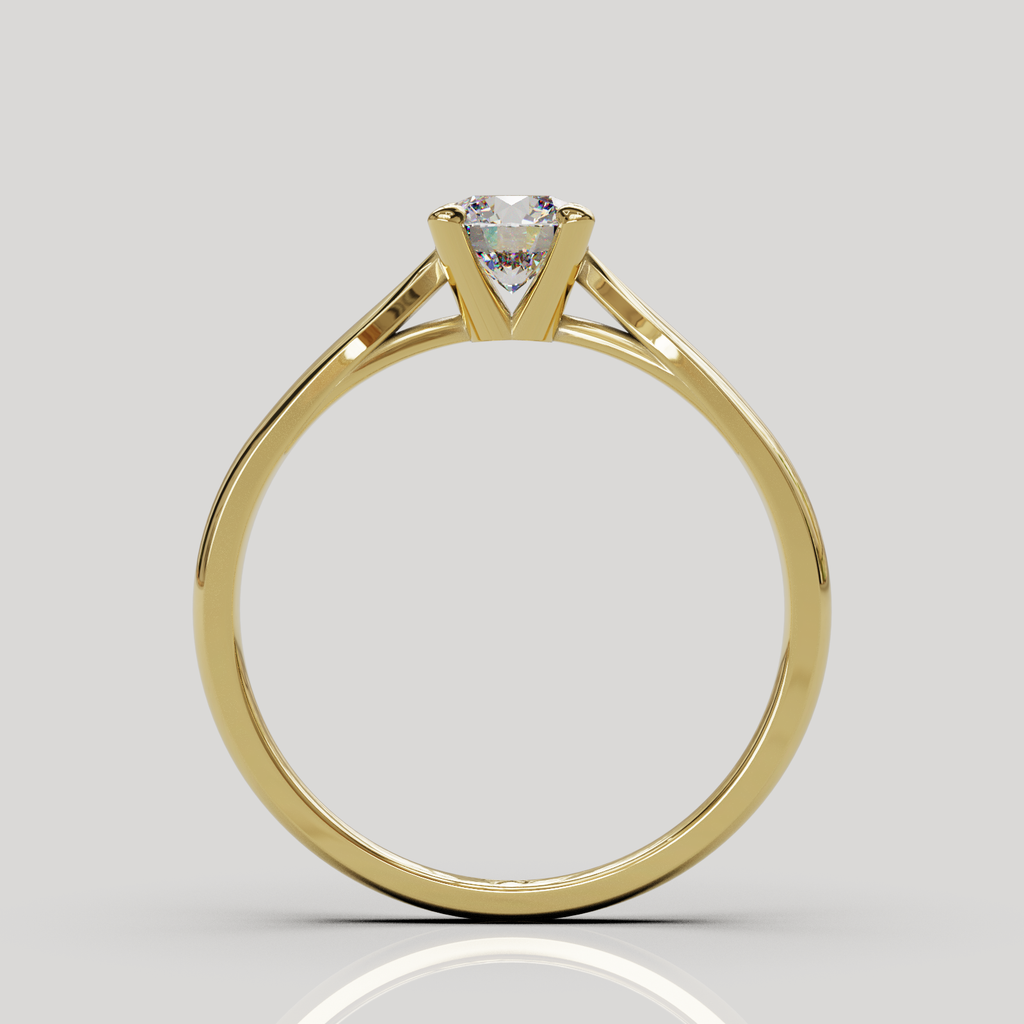 Anillo de compromiso soltiario Ziren
