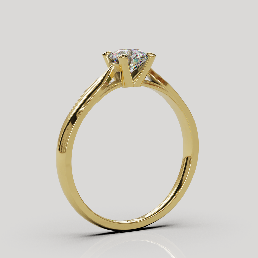 Anillo de compromiso soltiario Ziren