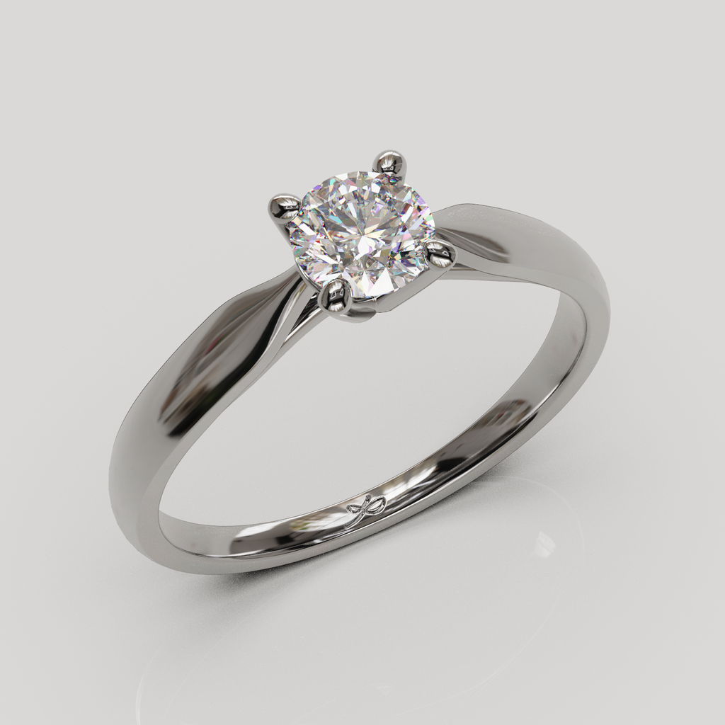 Anillo de compromiso soltiario Ziren