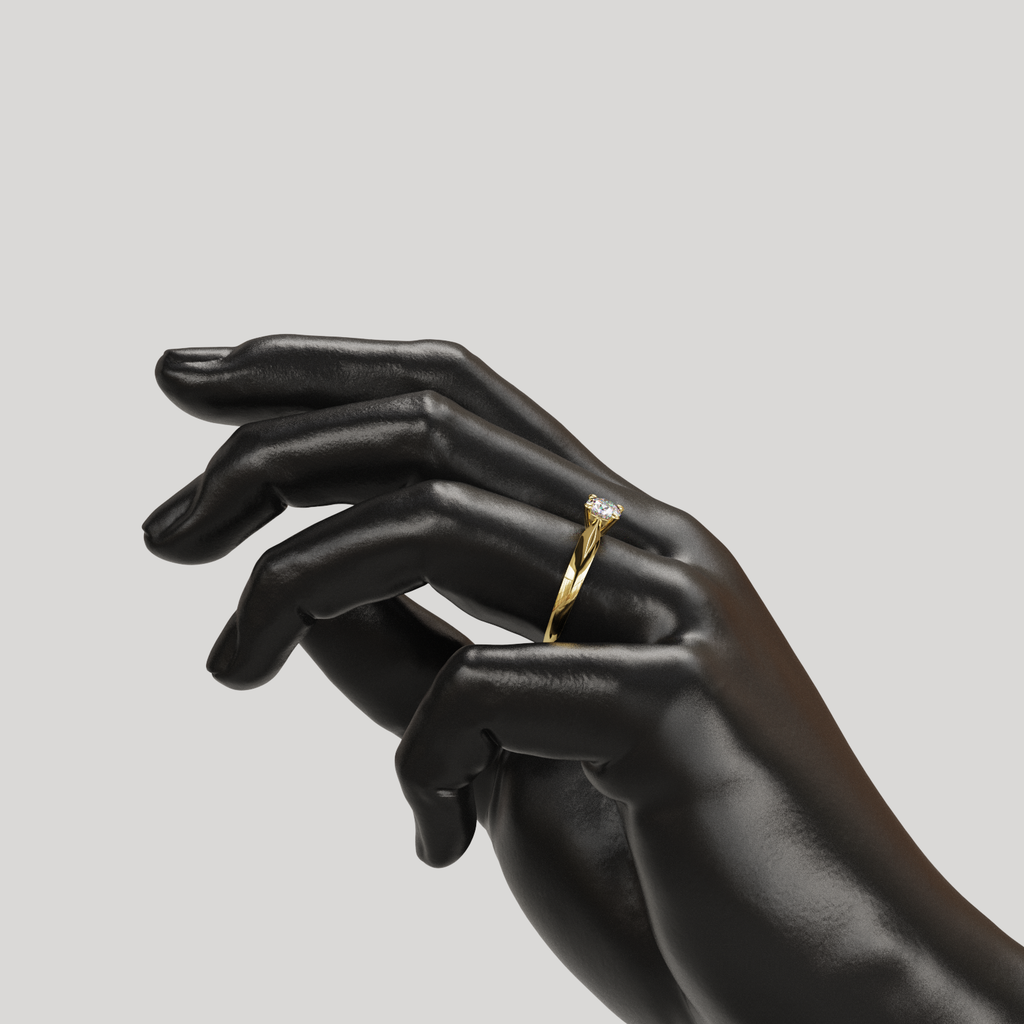 Anillo de compromiso soltiario Ziren