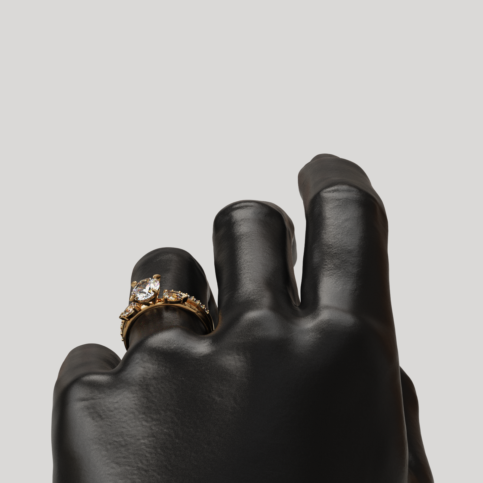 Anillo Alivine oro rosa 18K