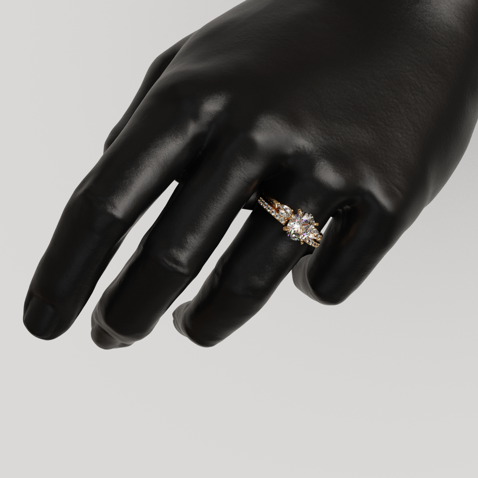 Anillo Alivine oro rosa 18K